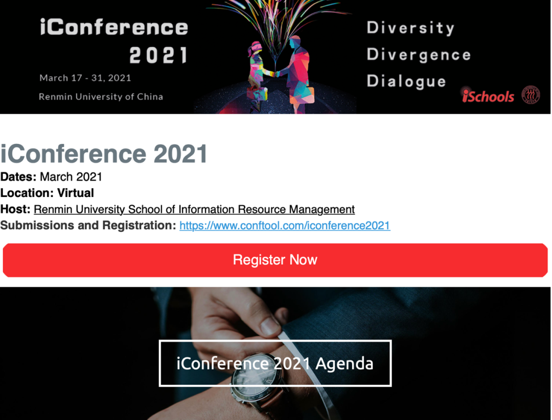 信息联盟｜iConference2021开幕啦！国际信息联盟顶会开幕式精彩速递！