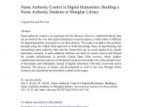 thumbnail of Name-Authority-Control-in-Digital-Humanities-Building-a-Name-Authority-Database-of-Shanghai-Library